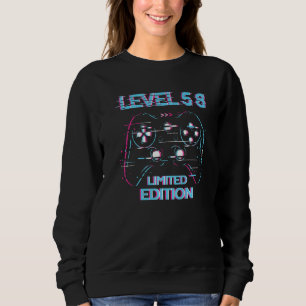 Sweatshirt Niveau Anniversaire 58 Ans Jeu utilisé