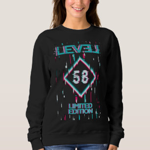 Sweatshirt Niveau Anniversaire 58 Ans Jeu utilisé
