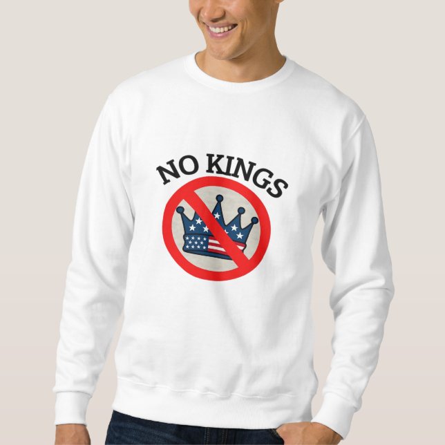 Sweatshirt No Kings Essential Creative Style (Devant)