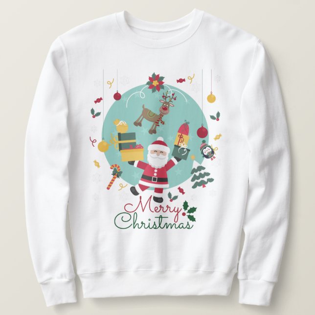 Sweatshirt Noël (Design devant)