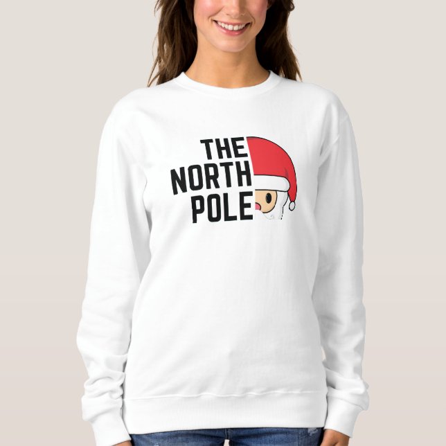 Sweatshirt Noël au pôle Nord (Devant)