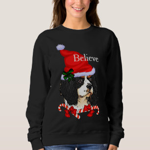Sweatshirt Noël Cavalier King Charles Spaniel