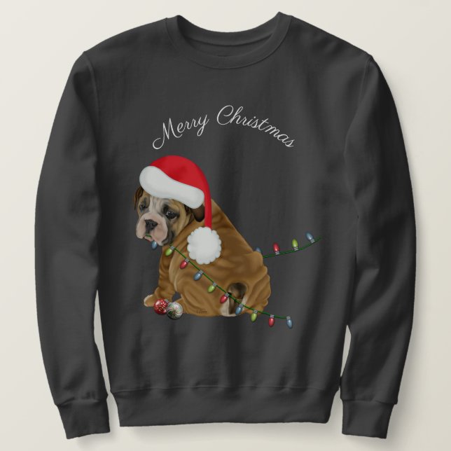 Sweatshirt Noel de Chippon Anglais (Design devant)