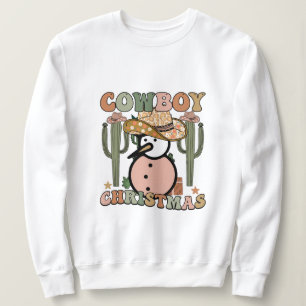 Sweatshirt Noël de Cowboy