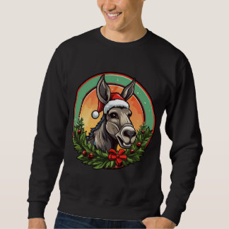 Sweatshirt Noël de l'âne