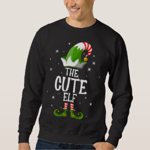 Sweatshirt Noël du groupe de jumelage de la famille des elfes
