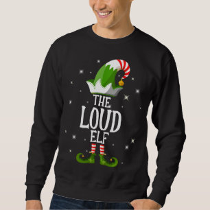 Sweatshirt Noël du groupe de jumelage des elfes Loud