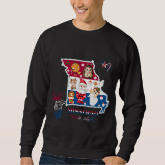 Sweatshirt Noël du Missouri
