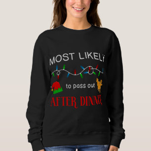 Sweatshirt Noël Familial Le Plus Sûr À Payer Après Din
