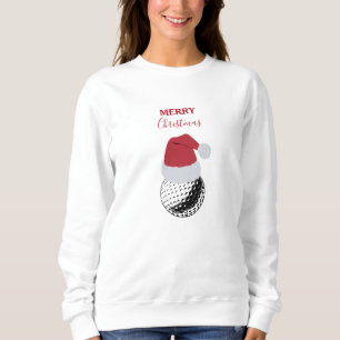 Sweatshirt Noël Golf Ball Sports Festive