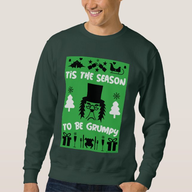 Sweatshirt Noël grincheux (Devant)
