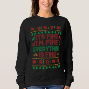 Sweatshirt Noël Ill Bien Son Tout Beau