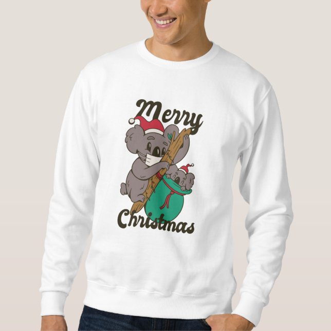 SWEATSHIRT NOËL KOALA (Devant)