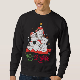 Sweatshirt Noël Meowy