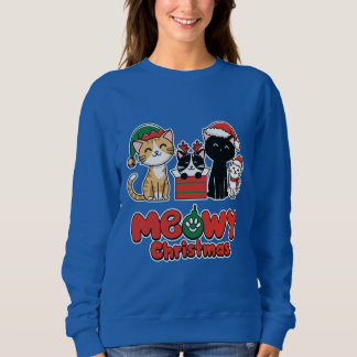 Sweatshirt Noël Meowy