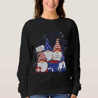 Sweatshirt Noël Noël Chapeau américain Joyeux Noël Gnomes