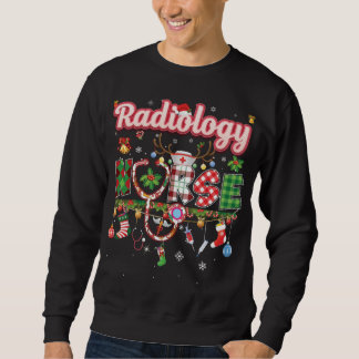 Sweatshirt Noël Radiologie Infirmière Reindeer Ornement de No