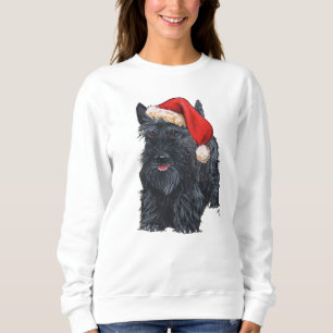 Sweatshirt Noël Terrier Écossais