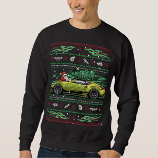 Sweatshirt Noël Vilain Nissan 370z z34 ! Super Car Guy Cadeau