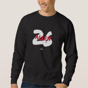 Sweatshirt Nom et numéro Logan Allen Cleveland Baseball MLB
