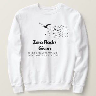 Sweatshirt Nombre zéro donné