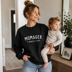 Sweatshirt   Noms des enfants de Momager personnal