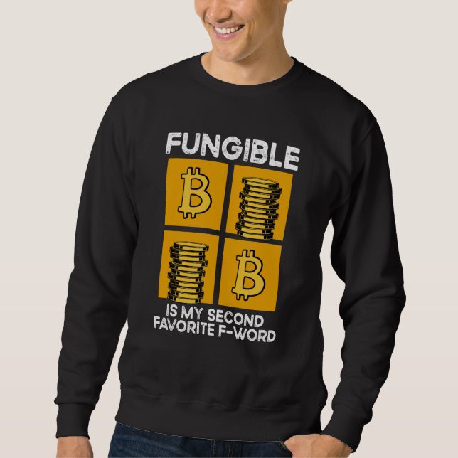 Sweatshirt Non Fungible Token Cryptocurrency Blockchain Trade (Devant)