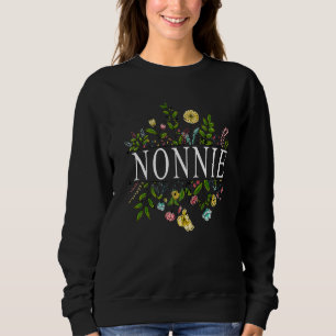 Sweatshirt Nonnie Jardin Fleur sauvage Belle Fleur