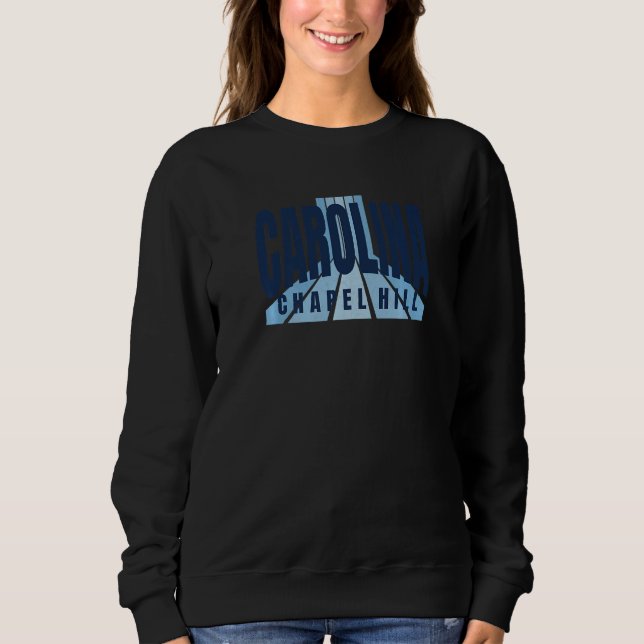 Sweatshirt Nostalgic Chapel Hill BlueLight Blue Cool Carolina (Devant)
