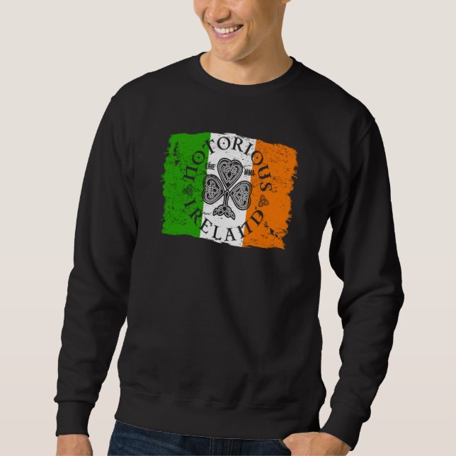Sweatshirt Notorious Ireland Erie MMA (Devant)