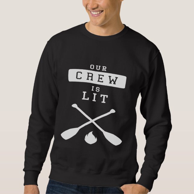 Sweatshirt Notre équipage est Lit Rowing Tee (Devant)
