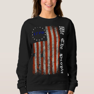 Sweatshirt Nous Les Gens 4 juillet Fireworks 2