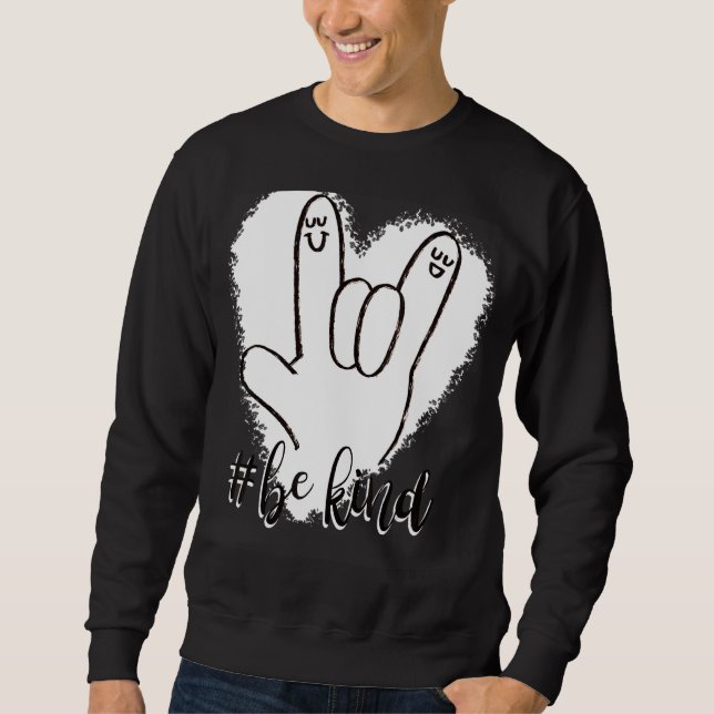 Sweatshirt Nous Portons L'Orange Pour La Journée De L'Unité N (Devant)