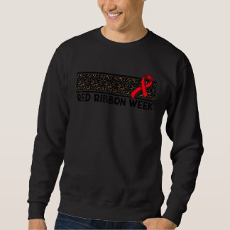 Sweatshirt Nous Portons Rouge Pour La Semaine De La Sensibili