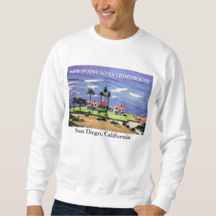 Sweatshirt Nouveau phare de Point Loma, San Diego la