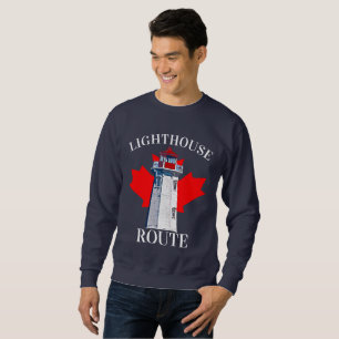 Sweatshirt Nouvelle-Écosse 902 Phare route Peggy's Cove T-