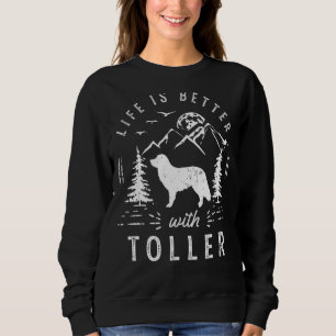Sweatshirt Nouvelle-Écosse Tolling Retriever Toller Life pari