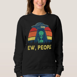 Sweatshirt Nouvelles Personnes Retro Alien Costume Enfants Je