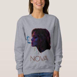 Sweatshirt Nova Glow Peinture Silence