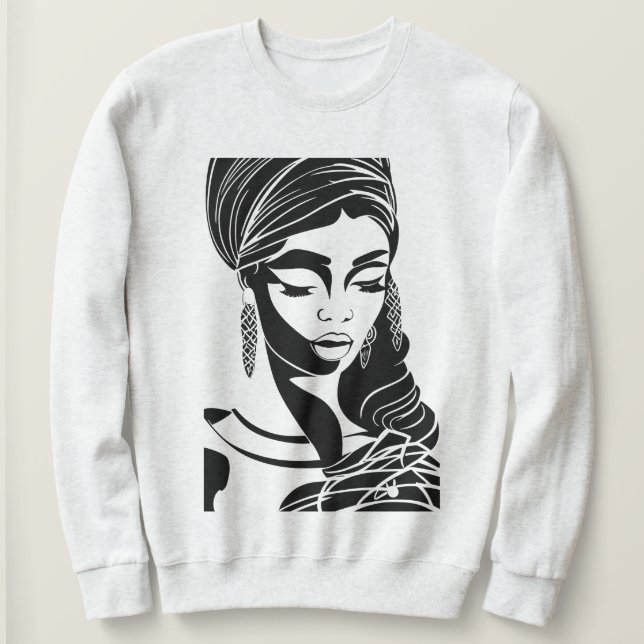 Sweatshirt Nubien (Design devant)