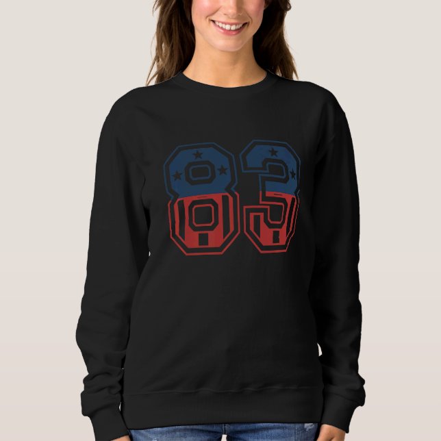 Sweatshirt Numéro 83 USA (Devant)