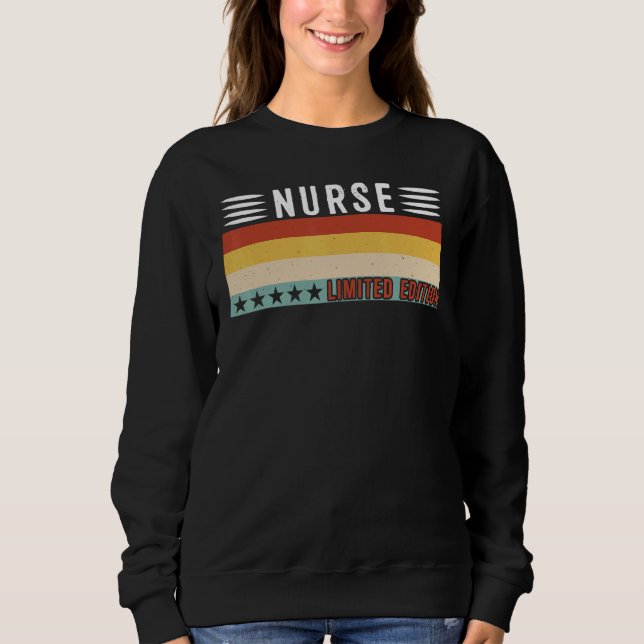 Sweatshirt Nurse Job Title Profession Worker Appreciation Ide (Devant)