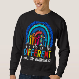 Sweatshirt O K To Be Di Fferent Sensibilisation sur l'autisme