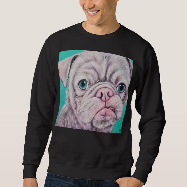 Sweatshirt Obie le carlin (Devant)