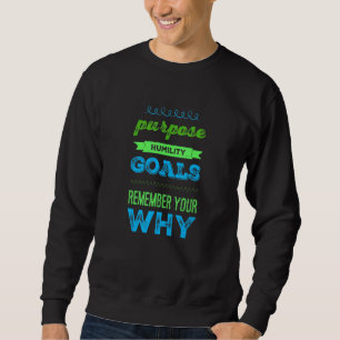 Sweatshirt Objectif Motivationnel Humains Femmes Objectif Vêt