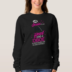 Sweatshirt Oboe Instrument Music Player Débutant Leçon Obois