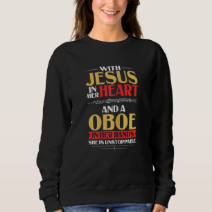 Sweatshirt Oboe Instrument Music Player Débutant Leçon Obois