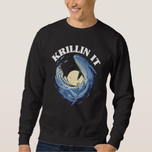 Sweatshirt Observateur de baleines Krillin ça
