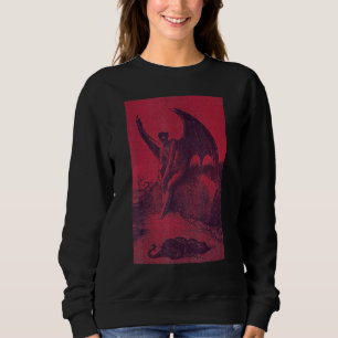 Sweatshirt Occulte Gothique Sombre Satanique Unholy Witchcraf