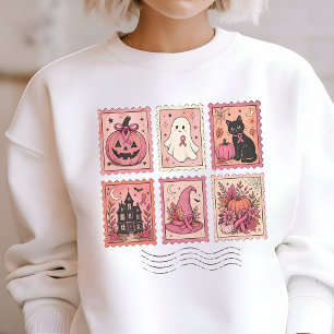 Sweatshirt Octobre rose Halloween Sensibilisation au cancer d